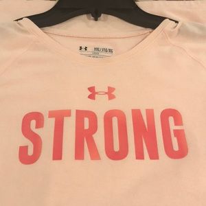 Youth X Large Under Armour Girls Tee Shirt